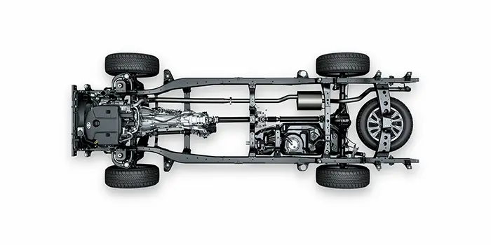 Impact-absorbing-frame-and-body-structure